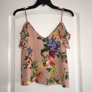 Floral Off The Shoulder